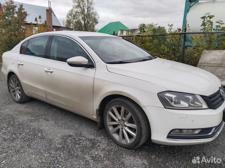 По запчастям Volkswagen Passat B7 1,8л DSG 7