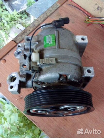 Компрессор кондиционера ssangyong