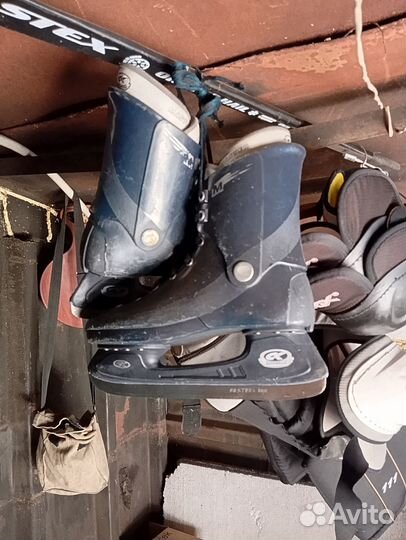 Коньки хоккейные в комплекте