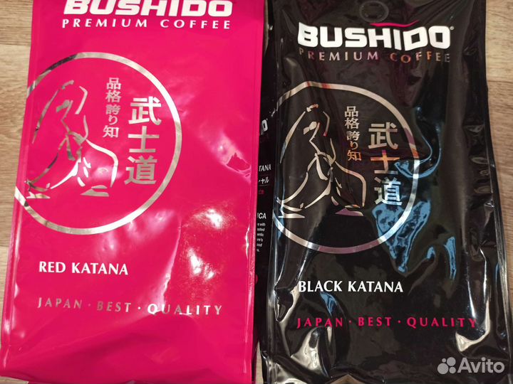 Кофе Bushido, Egoist, Jacobs