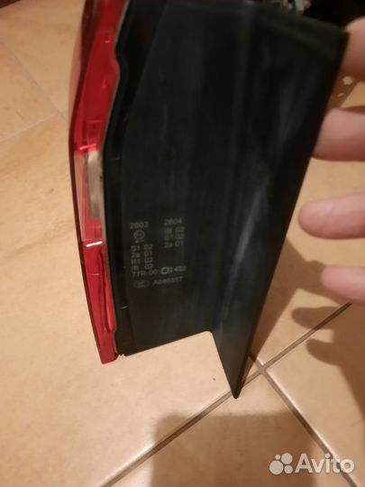 Фонарь задний левый W212