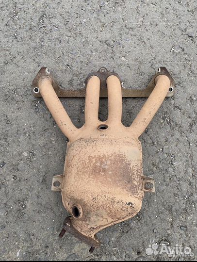 Выпускной колектор приора