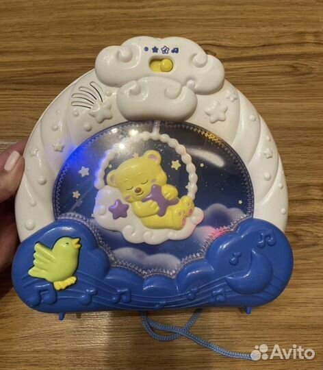 Музыкальный ночник проектор Умка