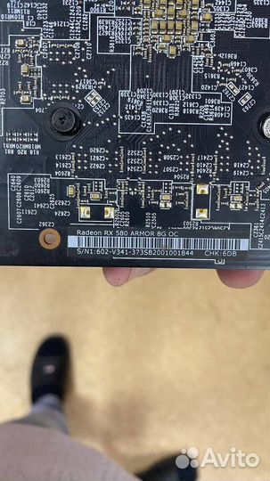 Видеокарта MSI RX 580 8GB Armor OC