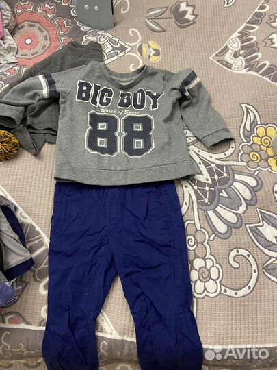Пакет вещей на мальчика, размер 104-110