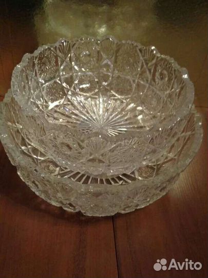 Хрустальные вазы Чехословакия