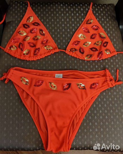 Купальник для девочки пляжный