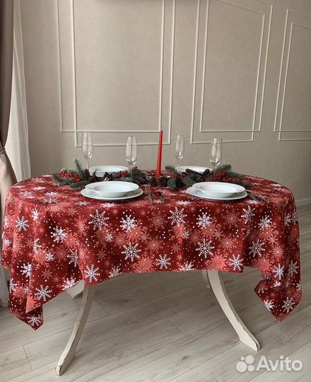 Новогодние скатерти и дорожки