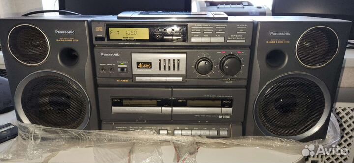 Легендарный раритет panasonic RX-DT 680