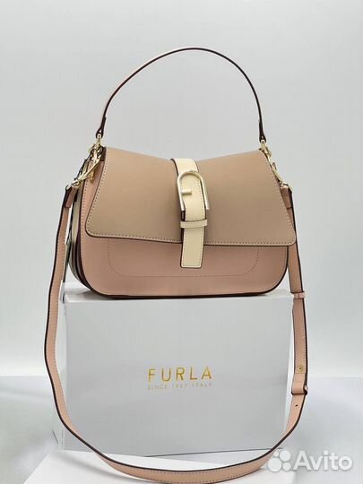 Сумка натуральная кожа furla