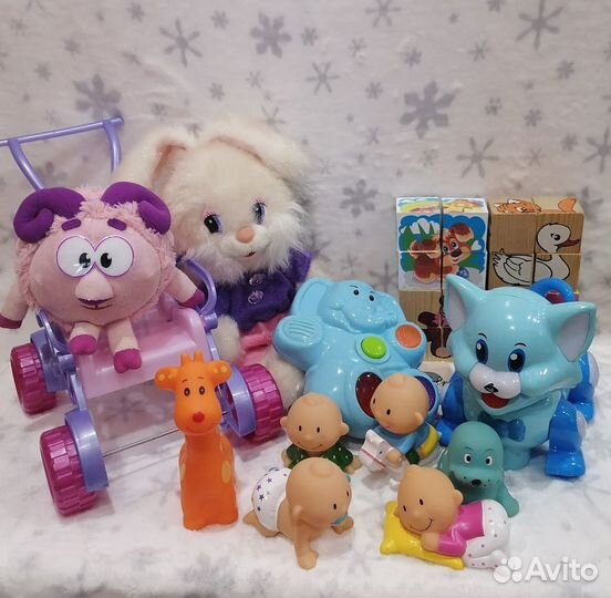 Игрушки развивающие пакетом