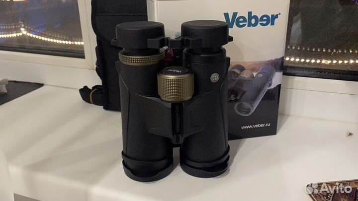 Бинокль Veber ED-R 10x42 WP