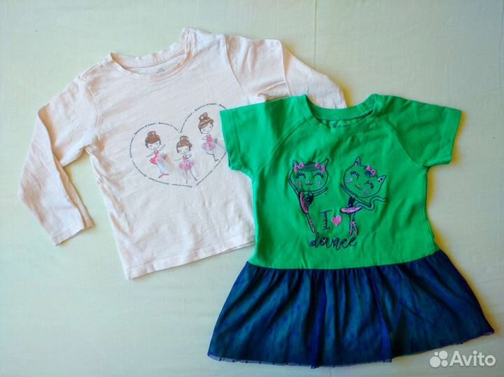 Одежда пакетом для девочки 92р