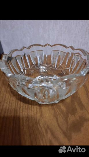 Салатник хрустальный