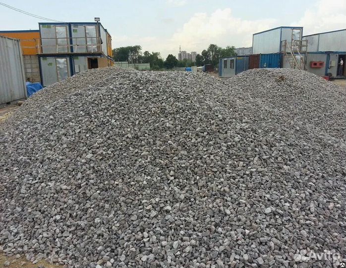 Щебень любых фракций