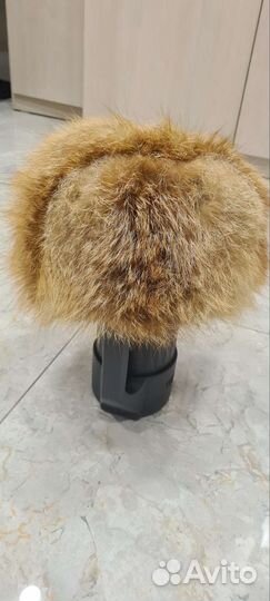 Шапка меховая из лисы