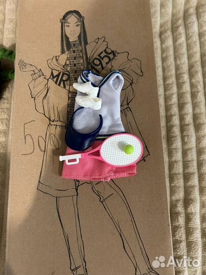 Лот барби и одежды