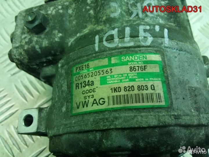 Компрессор кондиционера VW Golf 5 BKC 1K0820803Q