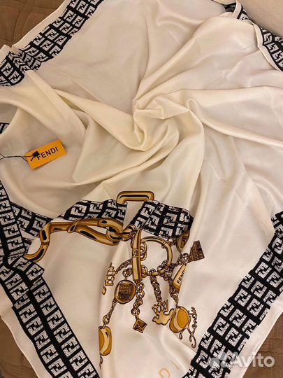 Палантин/ платок/ иск шёлк новый