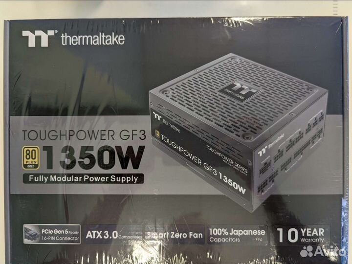 Thermaltake Toughpower GF3 1350W ATX 3.0 12Vhpwr