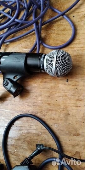 Микрофон динамический shure sm58