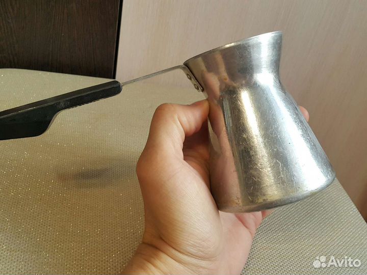 Турка с ручкой ретро