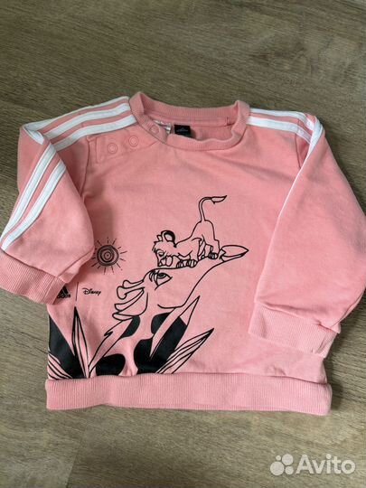 Костюм для девочки adidas disney 74(6-9 мес)ориг