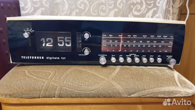 Радиоприемник telefunken digitale 101 с часами купить в Москве ...