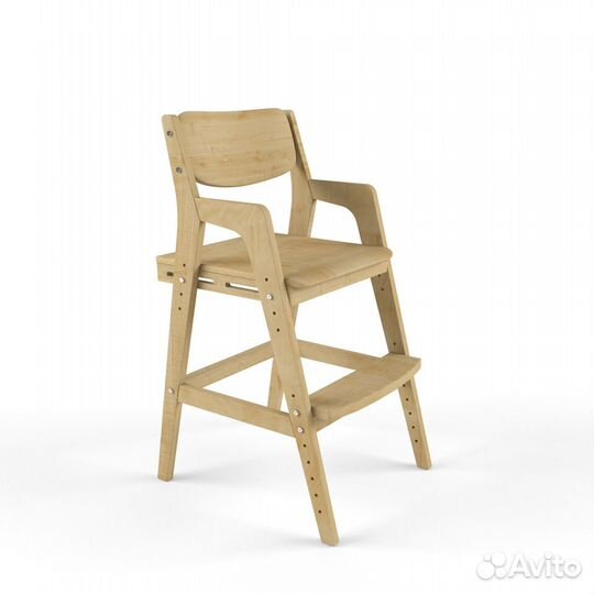 Растущий стул Вуди массив березы (Новый)