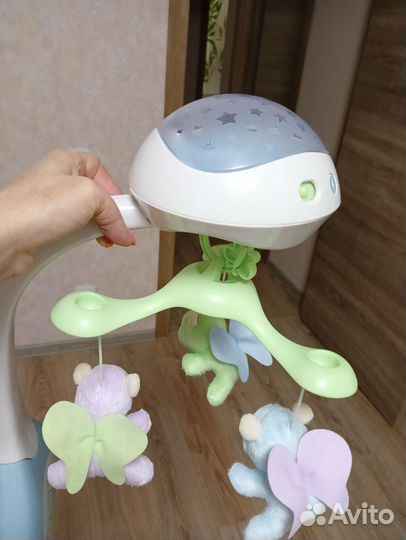Мобиль на кроватку погремушки