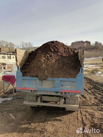 Перегной, навоз, торф, земля с доставкой