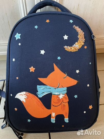 Рюкзак каркасный 36 х 28 х 17 см, Bruno Visconti