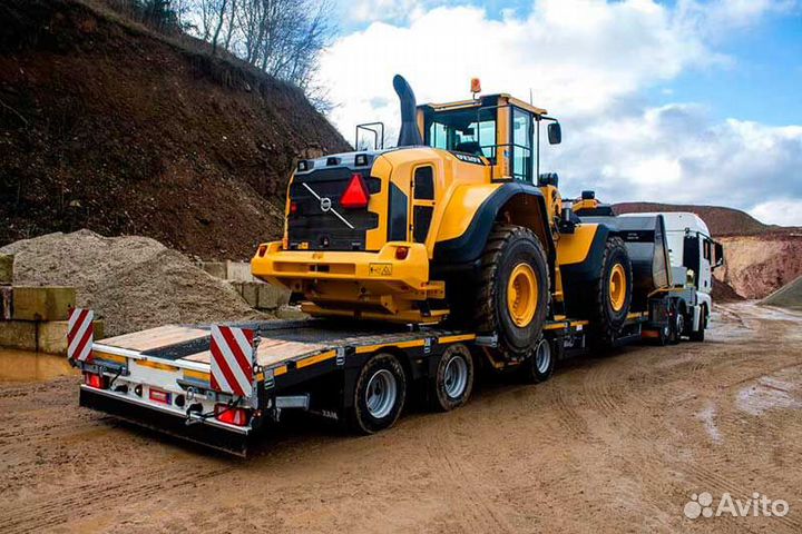 Услуги, аренда трала, негабаритные перевозки