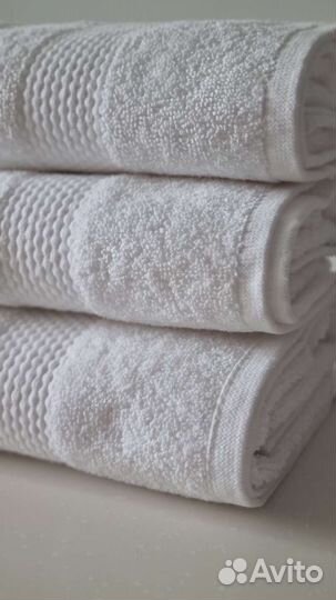 Полотенце белое для барбершопов салонов красоты