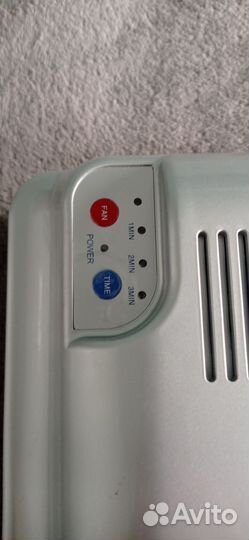 Уф лампа для ногтей Planet nails 36 W серая