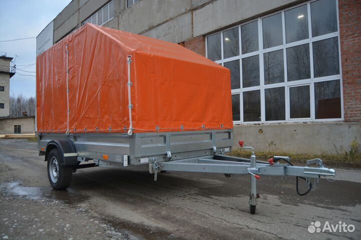 Прицеп легковой от официального дилера. С тентом