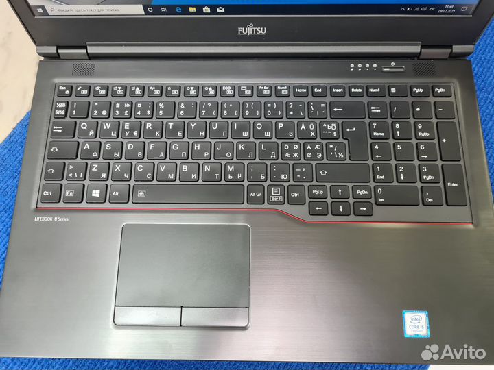 Ноутбук Fujitsu LifeBook U757 i5 8Gb SSd 256Gb IPS