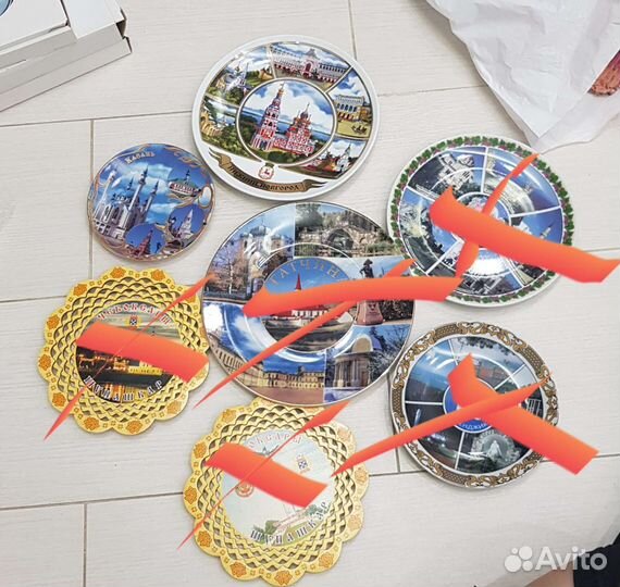 Сувенирные тарелки