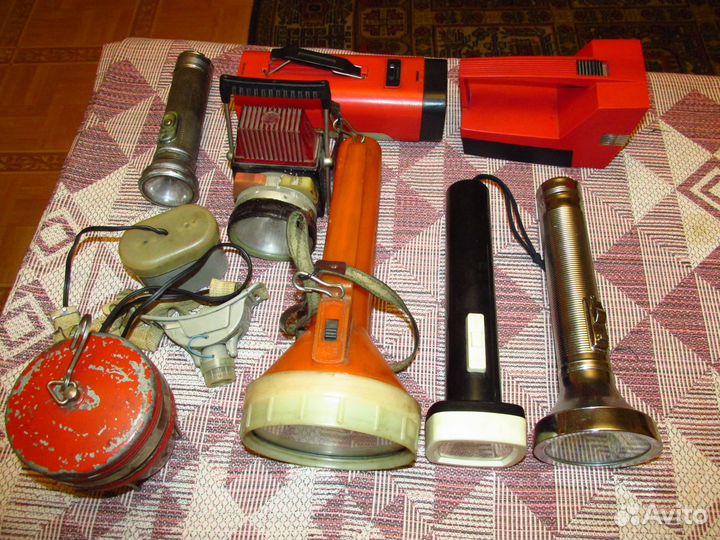 Фонарики СССР 6 шт