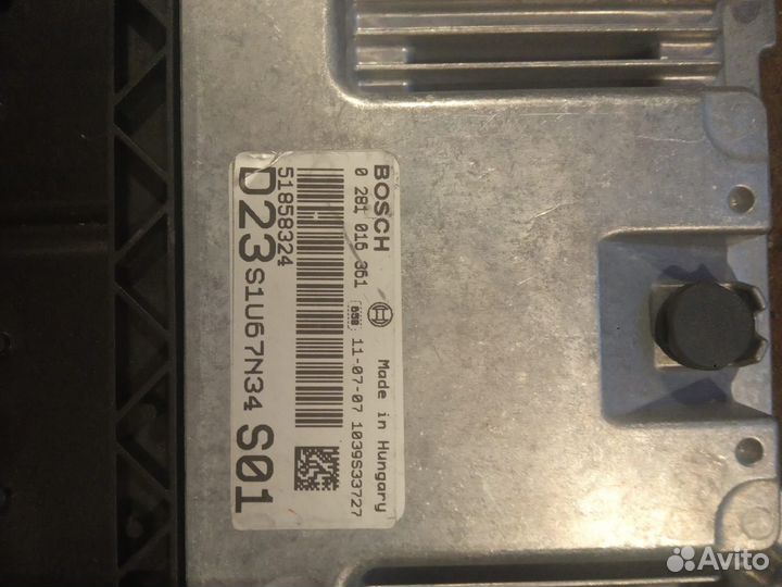 Блок управления двигателем 2.3 Дукато -06г