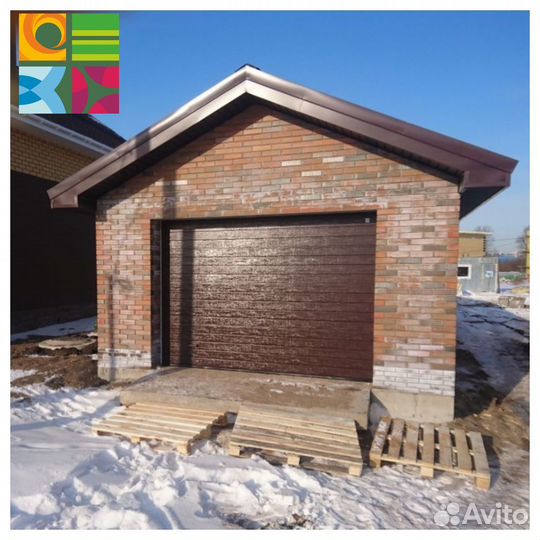 Гаражные ворота alutech