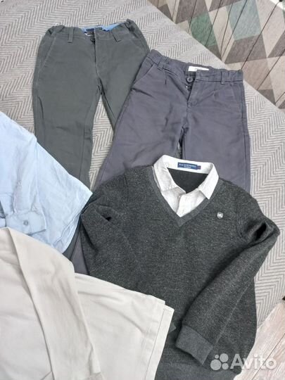 Школьные вещи пакетом 134+обувь