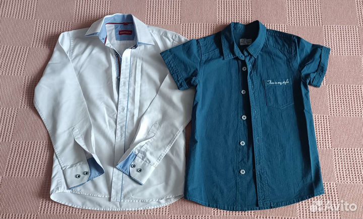 Рубашки р. 122-128