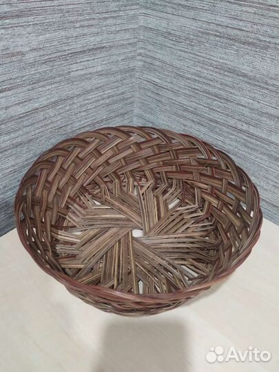 Корзина плетеная новая