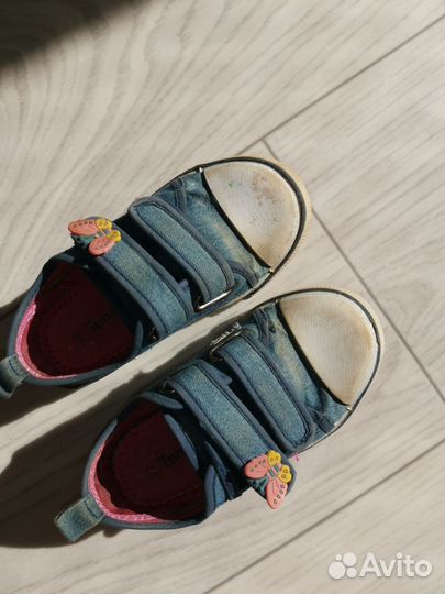 Кеды для девочки 25