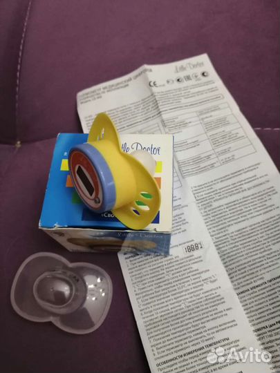 Соска термометр