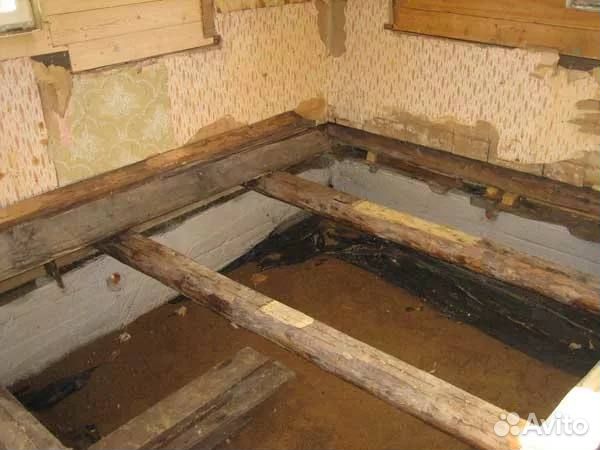 Ремонт полов в частном доме