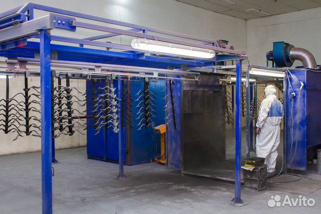 Линии порошковой покраски