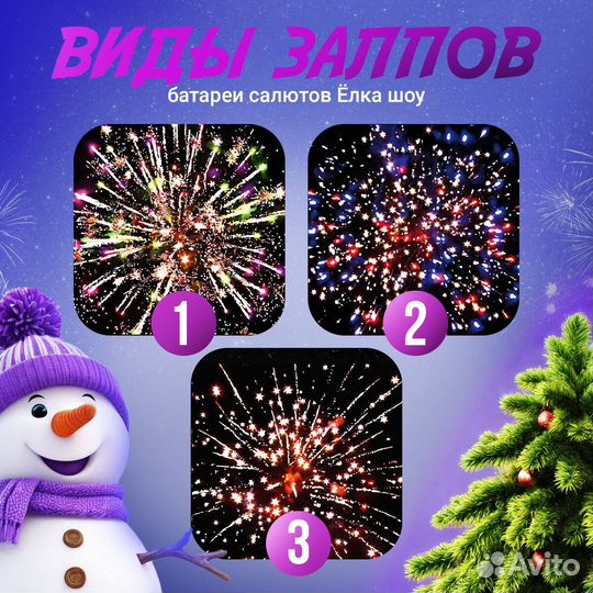 Салюты и фейерверки Ёлка-шоу