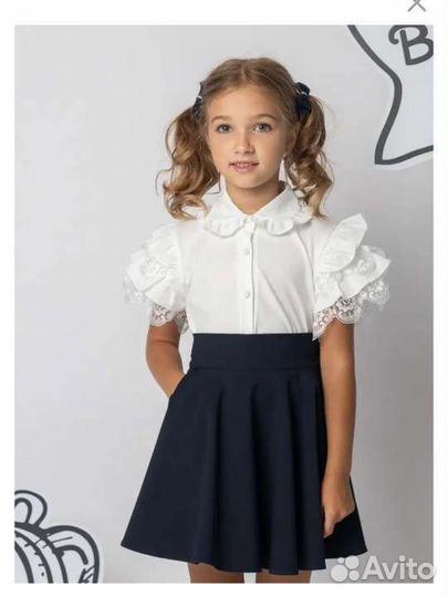 Блузка школьная